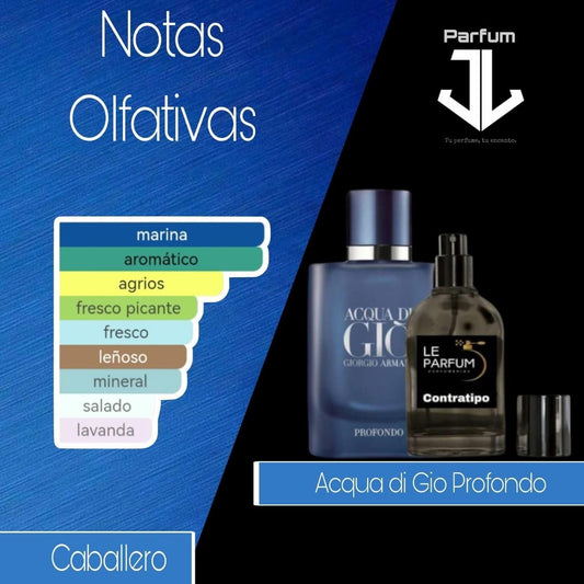 Esencia de Aqua Di Gio Profondo