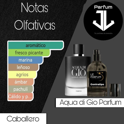 Esencia de Aqua Di Gio Parfum